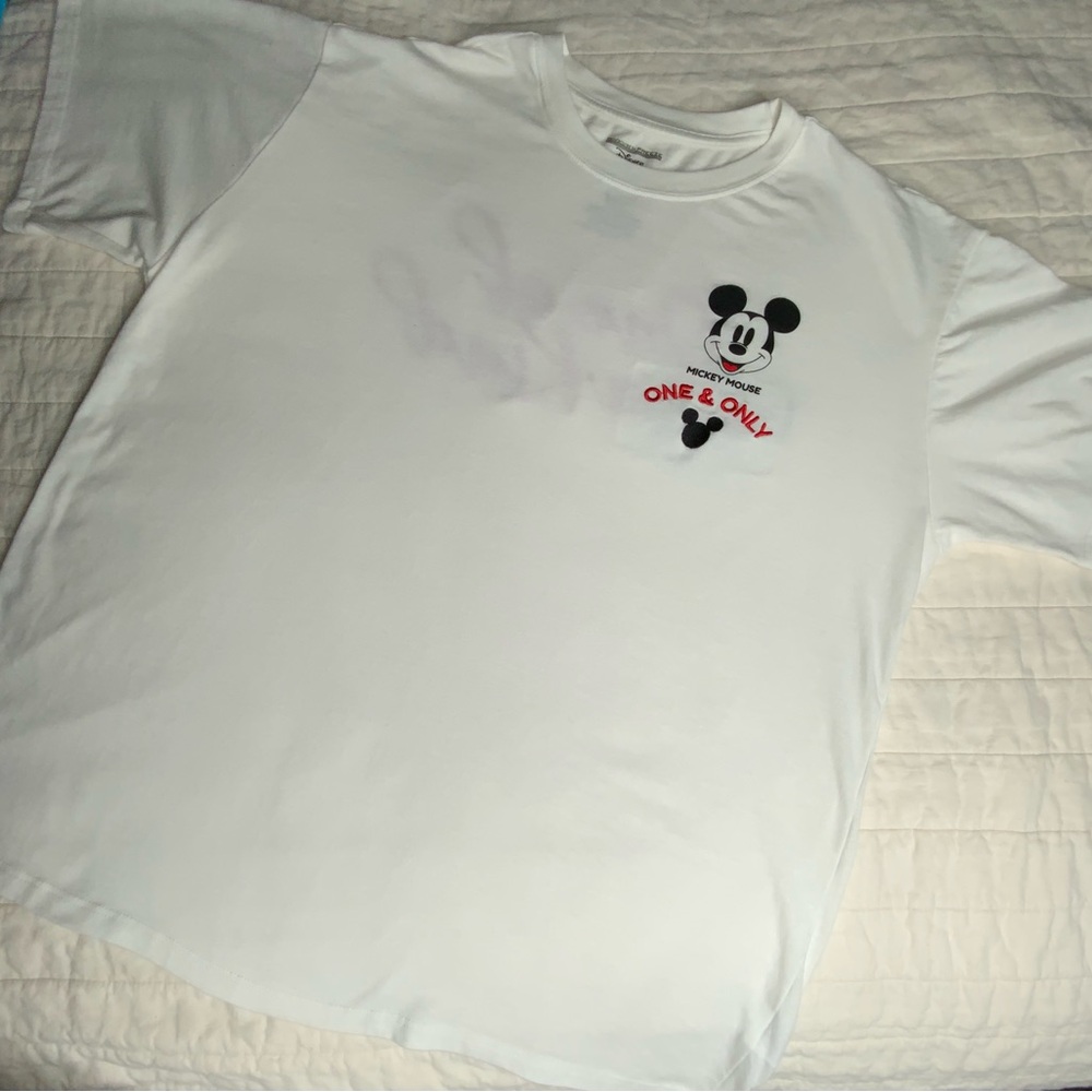 Mickey 2XL Disney X Freeze Mickey Mouse Huge Embroidered Dual Side Collector